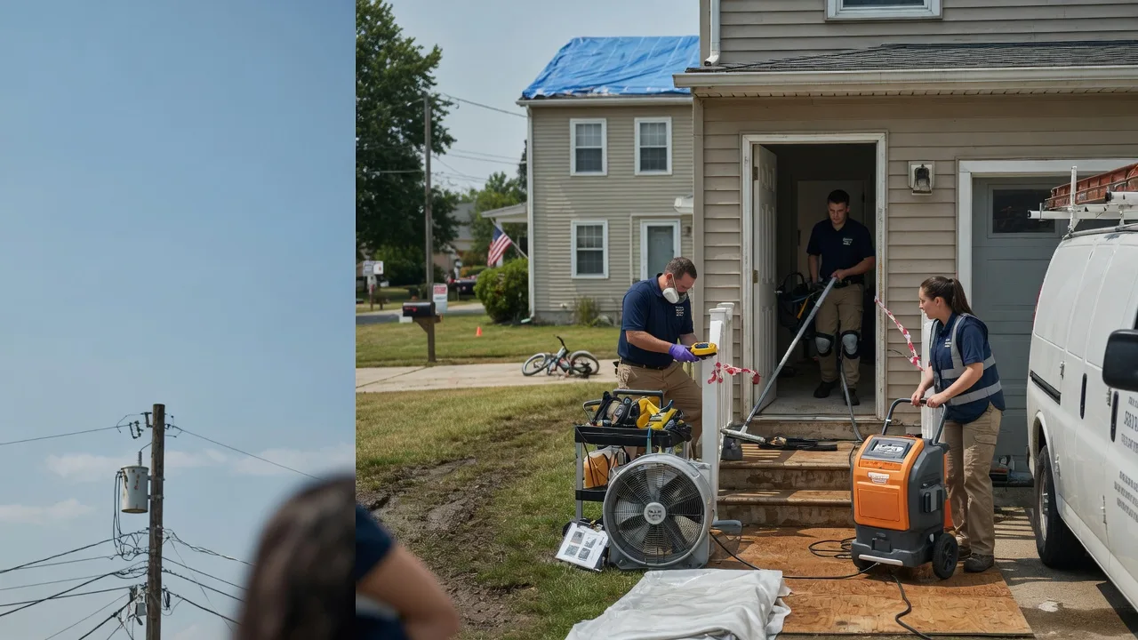 Water Damage Repair in Dalzell, SC near me